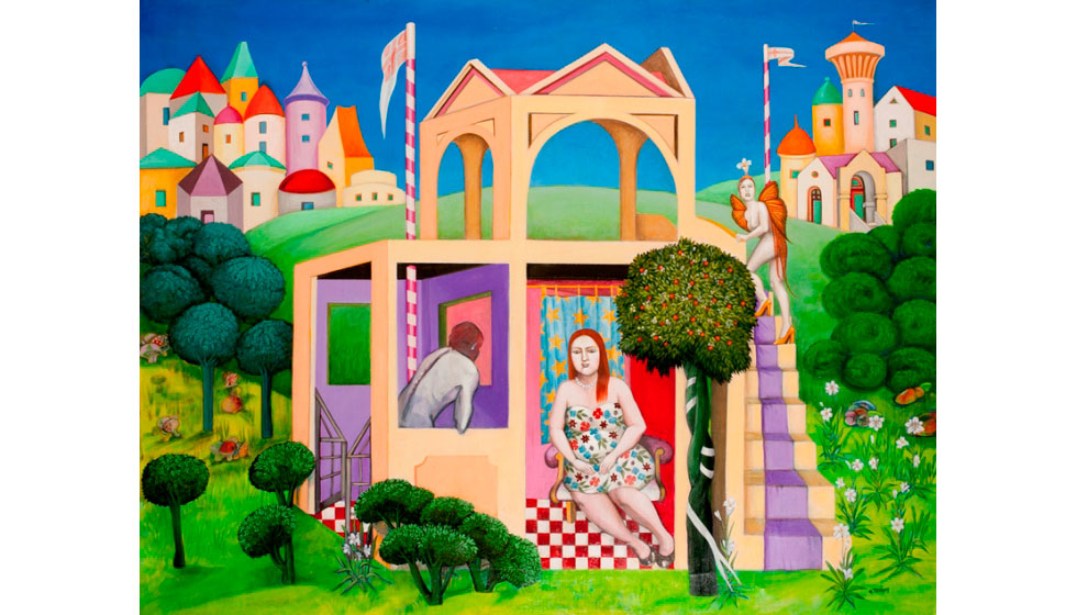 annunciation 110 x 140cm